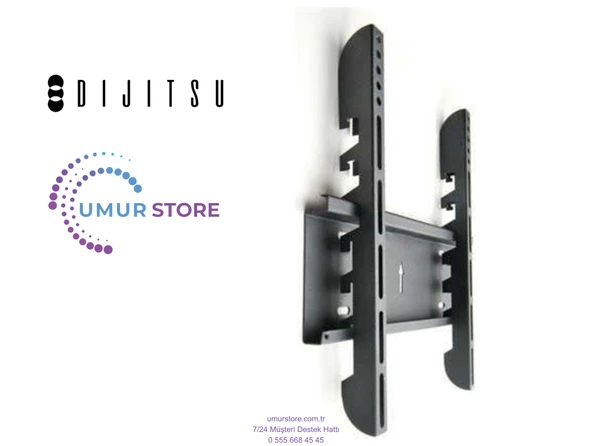 Dijitsu 42Ds9000 42" FHD Android Smart 37-55 inç Uyumlu Televizyon Duvar Askı Aparatı ürün görseli 1