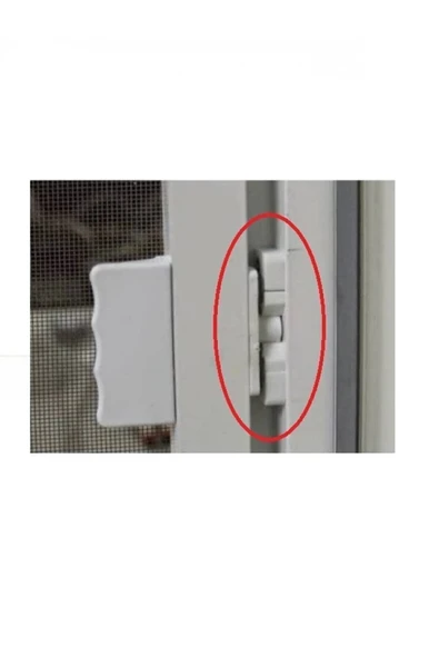 Orans Group Pvc Sineklik Kapı Pencere Çıtçıt Kilit Beyaz - 2