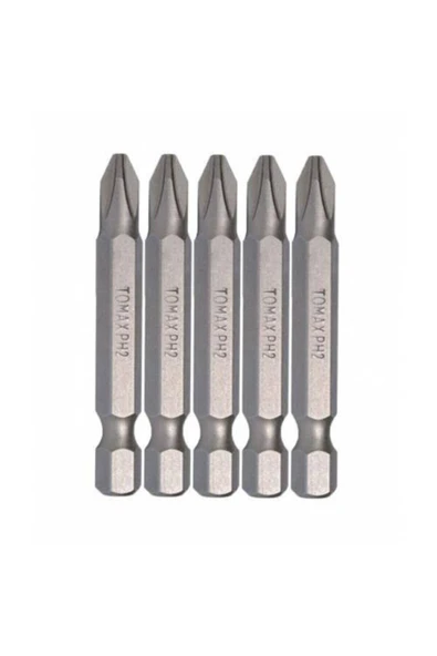 PH 2x50 Yıldız Bits Sıkma Vidalama Ucu 50mm-1 Adet Mıknatıslı - Resim 2