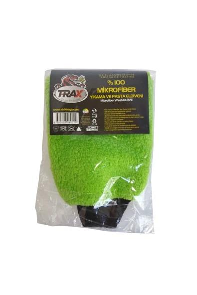 Araba 100%Mikrofiber Havlu Yıkama Eldiveni + Oto Cilalı Araç Şampuanı 500 ml - Resim 2