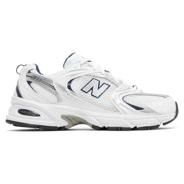 New Balance 530 White Silver Navy - 1