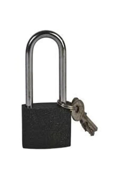 63mm Uzun Gri Asma Kilit Döküm ürün görseli