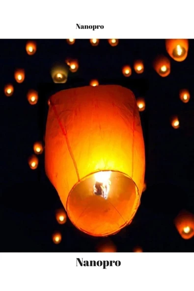 Dilek Feneri Balonu 1 Adet 10 Cm Büyük