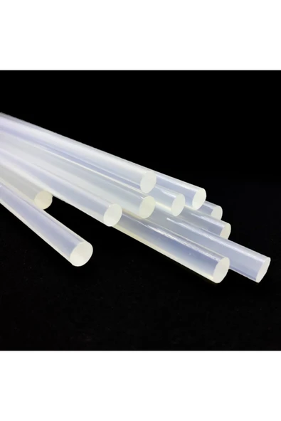 Çubuk Silikon Mum 5 Adet Sıcak Çabuk Kuruyan Ince Kalın Silikon Mumu 7,2mm – El Işi Malzemesi – El