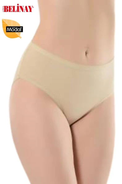 Belinay Modal Yüksek Bel Bayan Koton Külot 069 - 5