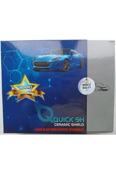 Oto Araç Seramik Kaplama Oto Boya Koruma Hippo Quick 9h Oto Dış Koruma Leke Çizik Önleyici (50ml) - 5