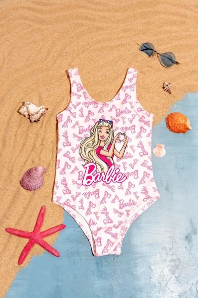 Karakter Baskılı Kız Çocuk Mayo Takımı ürün görseli