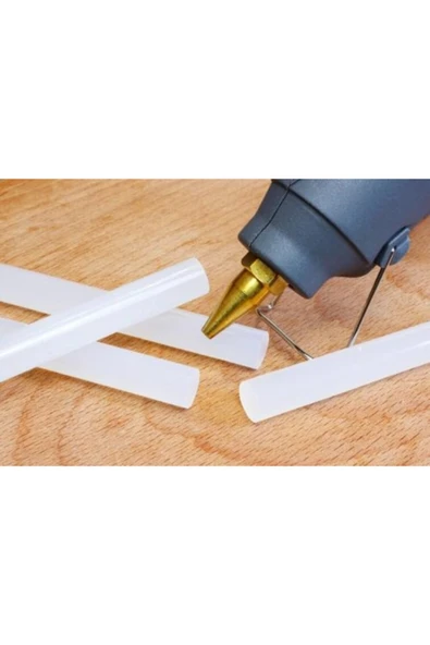 Çubuk Silikon Mum 5 Adet Sıcak Çabuk Kuruyan Ince Kalın Silikon Mumu 7,2mm – El Işi Malzemesi – El - 3