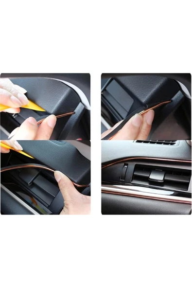 Araba Dekorasyon 5 Metre Şerit Trim - Resim 2