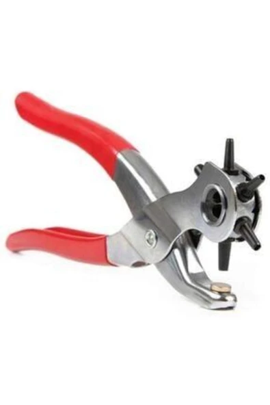 Kemer Delme Ve Perçin Pensesi Ikli Set Deri Plastik Delici - 2