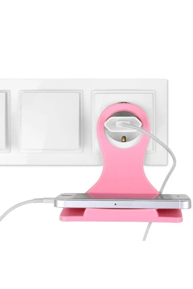 Universal Mobil Şarj Priz Askısı Ve Telefon Tablet Tutucu Stand (4767) - 4
