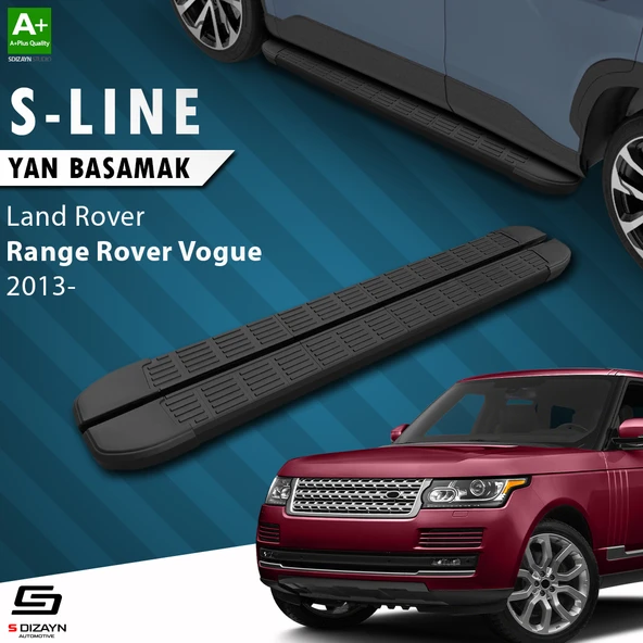 S-Dizayn Land Rover Rover Range Rover Vogue 3 S-Line Siyah Yan Basamak 193 Cm 2013 Üzeri A+ Kalite ürün görseli