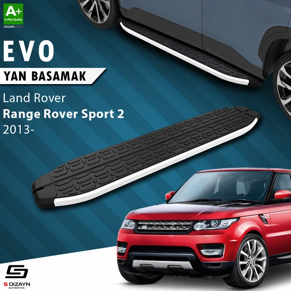 S-Dizayn Land Rover Range Rover Sport 2 Evo Aluminyum Yan Basamak 193 Cm 2013-2022 A+ Kalite ürün görseli 1
