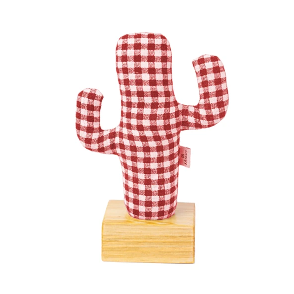 Kayıgo Cactus Lavanta Dolgulu Notluk - Kırmızı Pötikare - 1
