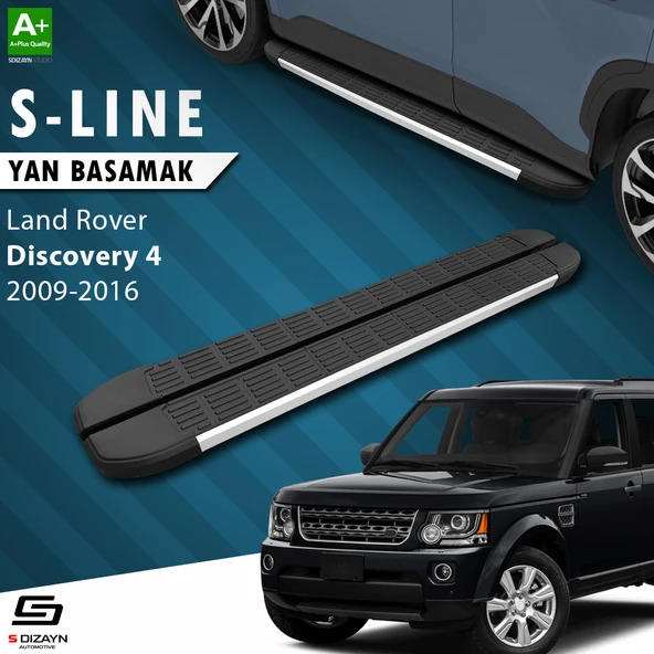S-Dizayn Land Rover Discovery 4 S-Line Aluminyum Yan Basamak 193 Cm 2009-2016 A+ Kalite - 1
