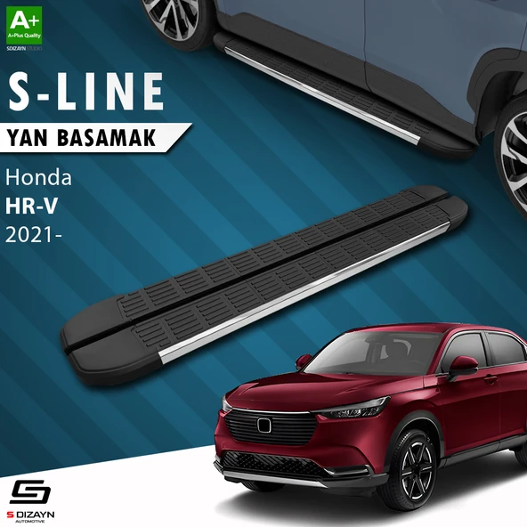 S-Dizayn Honda HR-V 3 S-Line Krom Yan Basamak 173 Cm 2021 Üzeri ürün görseli 1