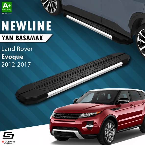S-Dizayn Land Rover Range Rover Evoque NewLine Krom Yan Basamak 173 Cm 2012-2017 A+ Kalite ürün görseli