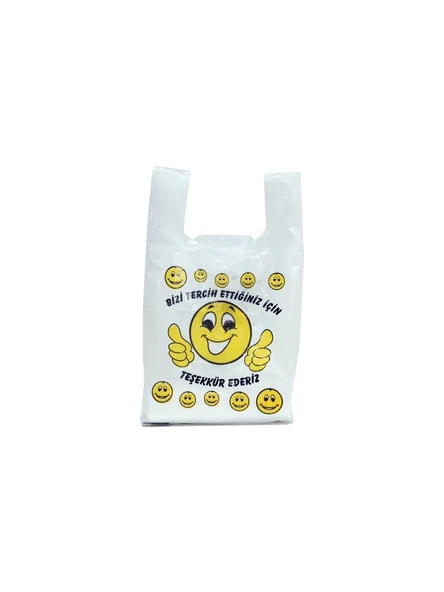 Gülenyüz Baskılı Hışır Poşet Mini Boy 1 kg - Resim 2