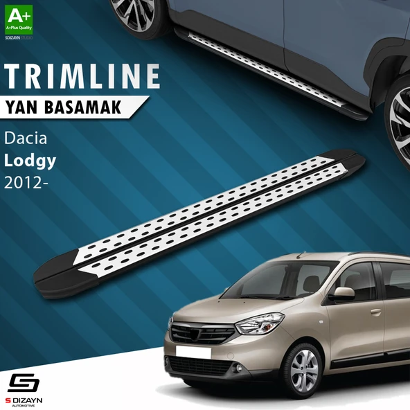 S-Dizayn Dacia Lodgy TrimLine Gri Yan Basamak 207 Cm 2012 Üzeri A+ Kalite ürün görseli