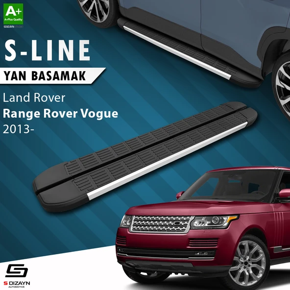 S-Dizayn Land Rover Rover Range Rover Vogue 3 S-Line Aluminyum Yan Basamak 193 Cm 2013 Üzeri A+ Kalite ürün görseli