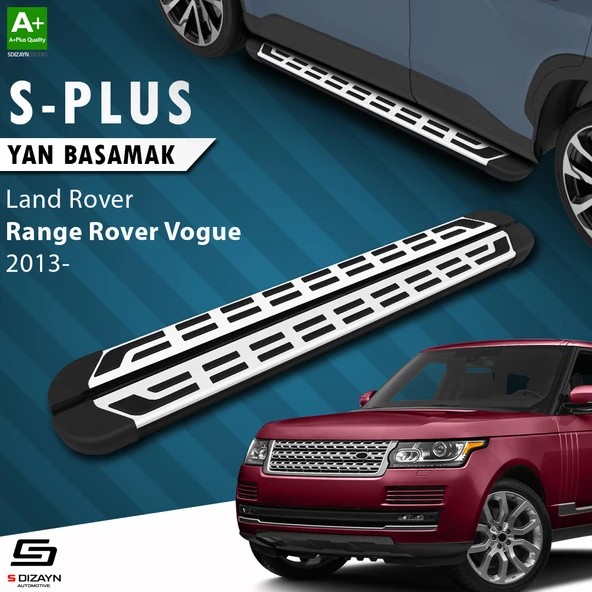 S-Dizayn Land Rover Rover Range Rover Vogue 3 S-Plus Gri Yan Basamak 193 Cm 2013 Üzeri A+ Kalite ürün görseli