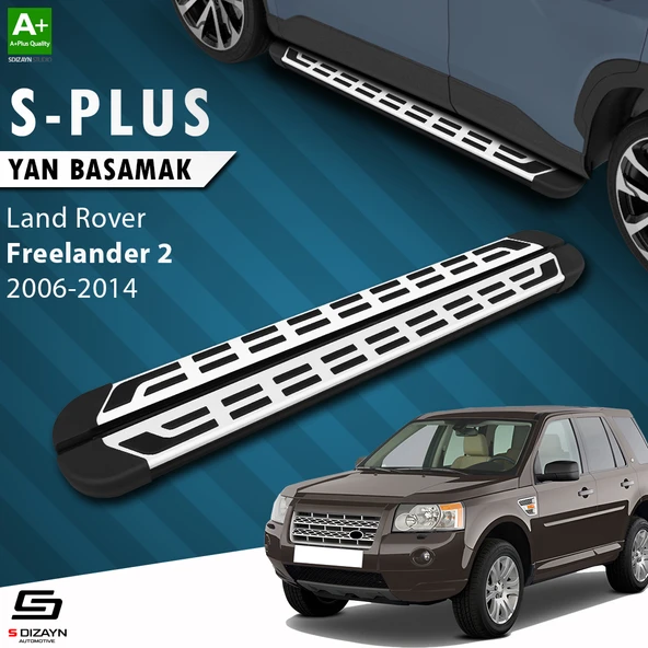 S-Dizayn Land Rover Freelander 2 S-Plus Gri Yan Basamak 173 Cm 2006-2014 A+ Kalite - 1