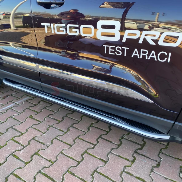 S-Dizayn Chery Tiggo7/8 Pro OEM Stil Yan Basamak Seti 2022 Üzeri A+ Kalite - Resim 5