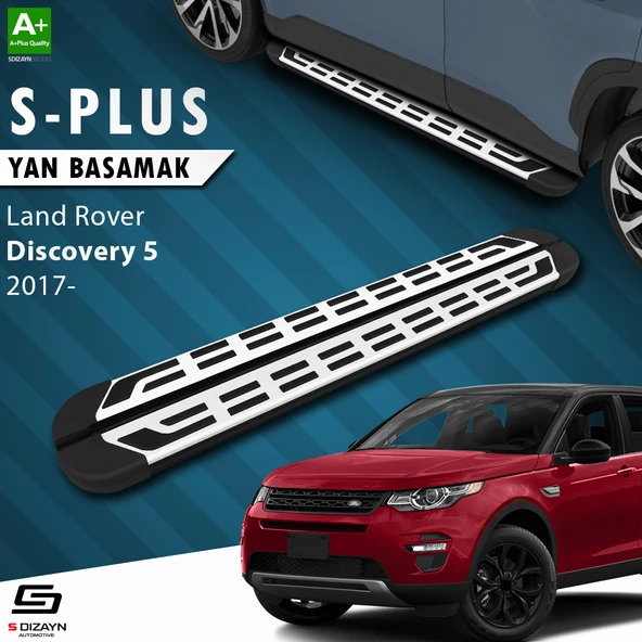 S-Dizayn Land Rover Discovery 5 S-Plus Gri Yan Basamak 193 Cm 2017 Üzeri A+ Kalite ürün görseli