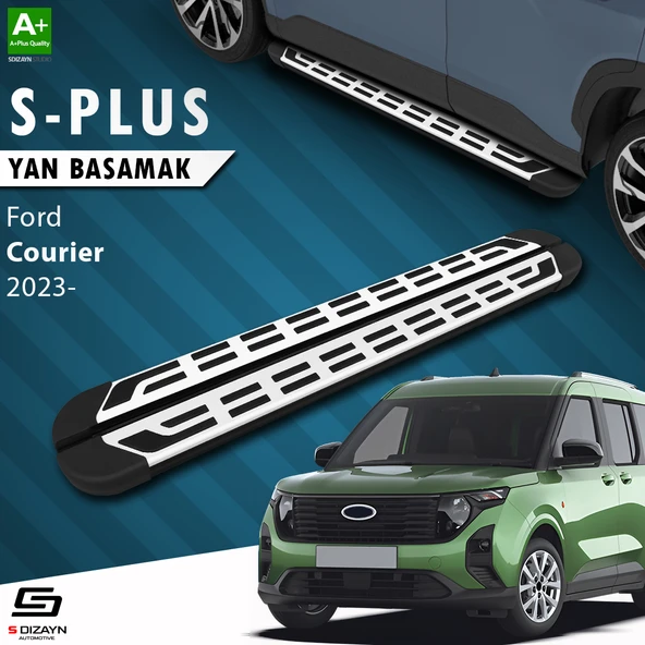 S-Dizayn Ford Courier 2 S-Plus Gri Yan Basamak 183 Cm 2023 Üzeri A+ Kalite - 1