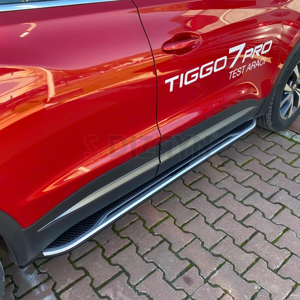 S-Dizayn Chery Tiggo7/8 Pro OEM Stil Yan Basamak Seti 2022 Üzeri A+ Kalite - Resim 6