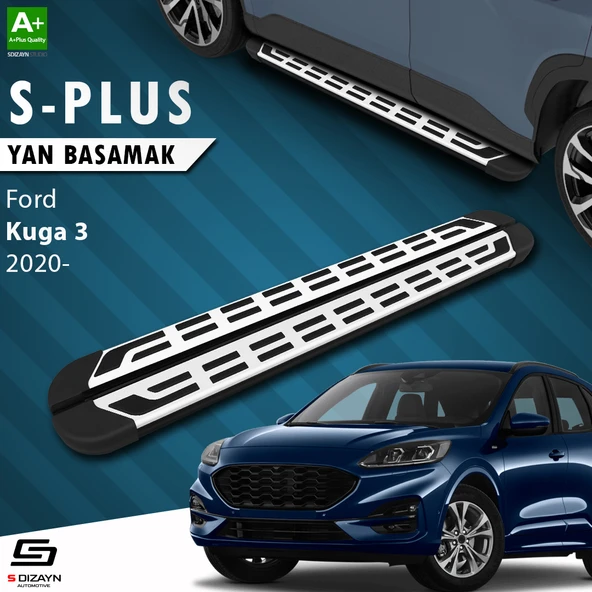 S-Dizayn Ford Kuga 3 S-Plus Gri Yan Basamak 183 Cm 2020 Üzeri A+ Kalite ürün görseli