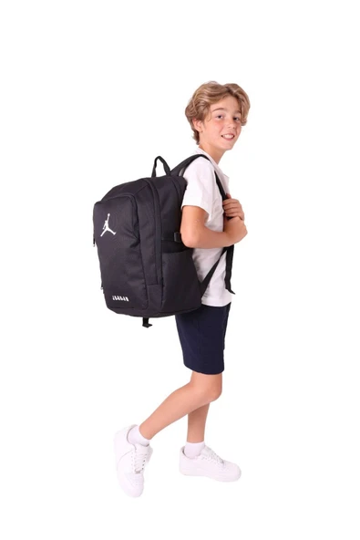 jordanair Miami Üç Bölmeli Siyah Erkek Çocuk Sırt Çantası - JA-Q3153 - 4