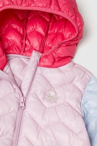 United Colors of BenettonKız Bebek 21INGN02Z-25K Mevsimlik Mont Mix - 3