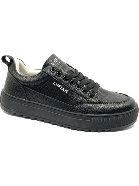 Lufian 112230228 Philip Siyah Erkek Sneakers - Resim 2