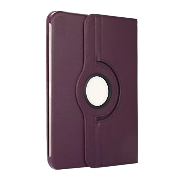 Samsung Galaxy Tab S10 FE Plus 360 Dönen Standlı Kapaklı Kılıf (Mor) - Resim 2