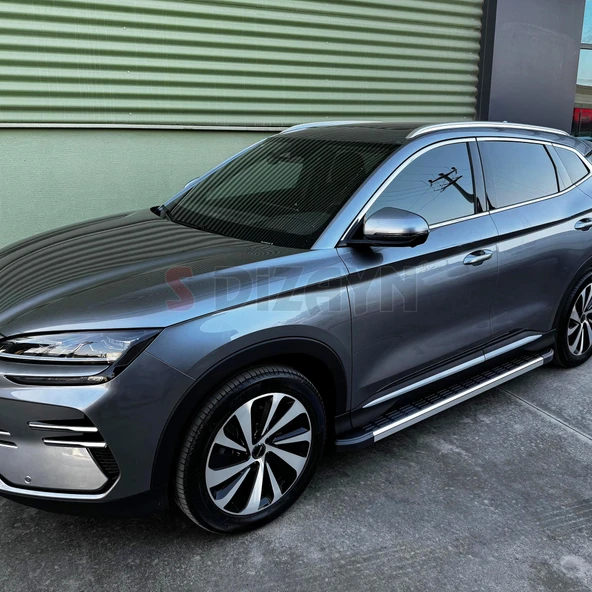 S-Dizayn BYD Seal U Hybrid S-Line Krom Yan Basamak 193 Cm 2022 Üzeri A+ Kalite - Resim 8