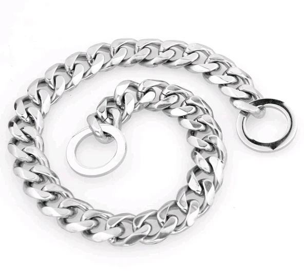 Köpek tasması Köpek boyun tasması Zincir Tasma 66 CM PASLANMAZ ÇELİK - 3