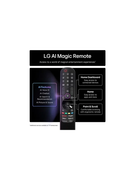 LG 65QNED82A6B 4K Ultra HD 65" 165 Ekran Uydu Alıcılı webOS Smart QNED TV - 6