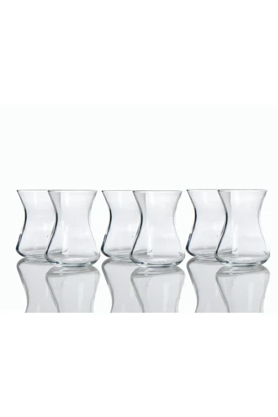 English Home STD Düz Cam 6'lı Çay Bardağı 125 Ml Klasik - 2
