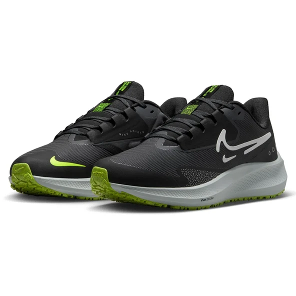 Nike W Air Zoom Pegasus 39 Shield Kadın Siyah Koşu Ayakkabısı DO7626-002 - Resim 2