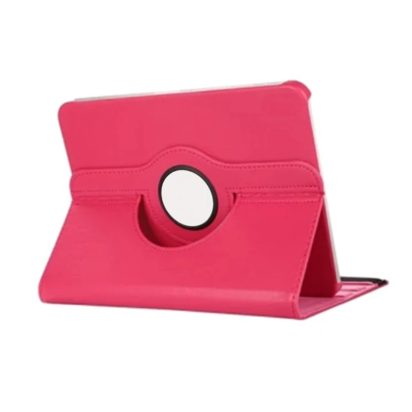 Samsung Galaxy Tab S10 FE Plus 360 Dönen Standlı Kapaklı Kılıf (Pembe) ürün görseli 1