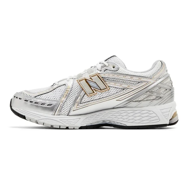 New Balance 1906R White Rain Cloud Silver Metallic - 2