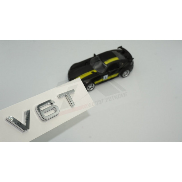 Audi V6 T 3M 3D Bagaj Logo Amblem Orjinal Ürün