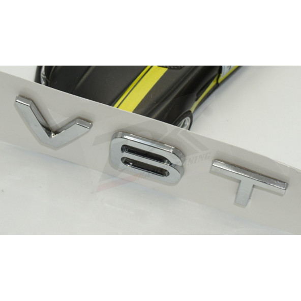 Audi V6 T 3M 3D Bagaj Logo Amblem Orjinal Ürün - 5