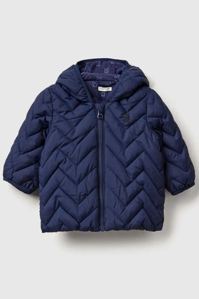 United Colors of Benetton Kız Bebek 2WU0AN00W-25K Mont Lacivert ürün görseli 1