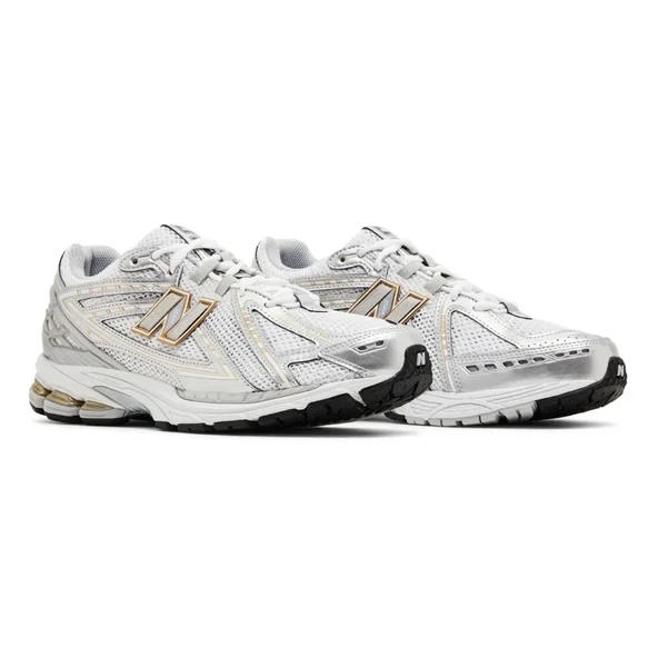 New Balance 1906R White Rain Cloud Silver Metallic - 5