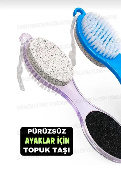 Ayak Topuk Törpüsü Rendesi Fırçası Multifonksiyonel Ayak Taşı - 4