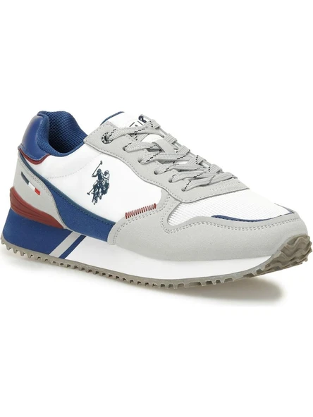 Us Polo 101952928 Ismos 5fx Beyaz Erkek Günlük Sneaker - Resim 2
