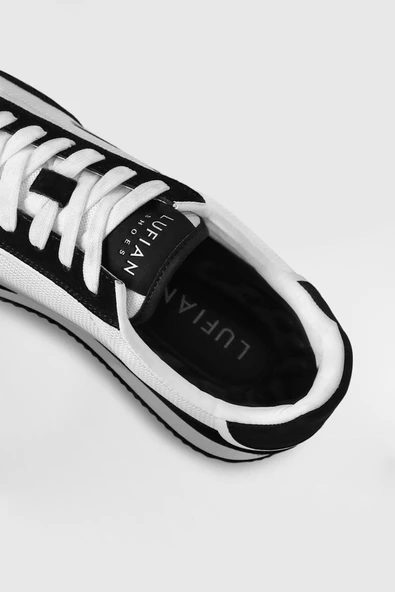 Lufıan Gaban 111230276 Siyah Erkek Günlük Sneaker - Resim 5