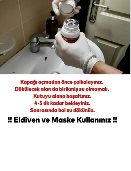 Dök Aç Lavabo Açıcı 1000gr 5 Adet - 2